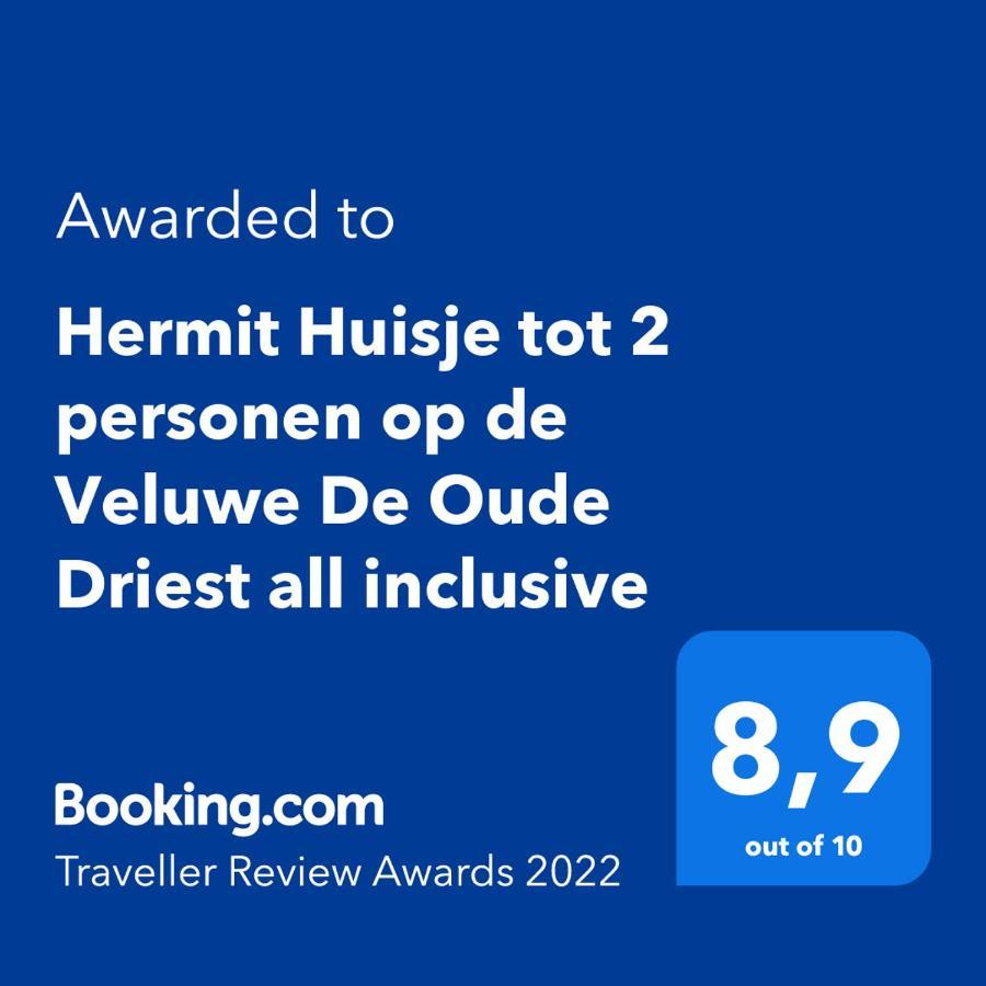 Ruim En Gezellig Chalet Voor 2 Personen Op De Veluwe Recreatiepark De Oude Driest Putten Extérieur photo