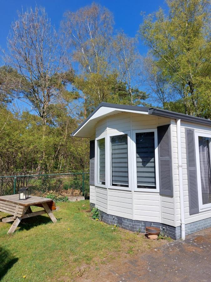 Ruim En Gezellig Chalet Voor 2 Personen Op De Veluwe Recreatiepark De Oude Driest Putten Extérieur photo